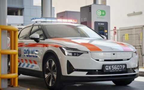 新加坡交警换装极星战车：19辆Polestar 2电动巡逻车2025年上路