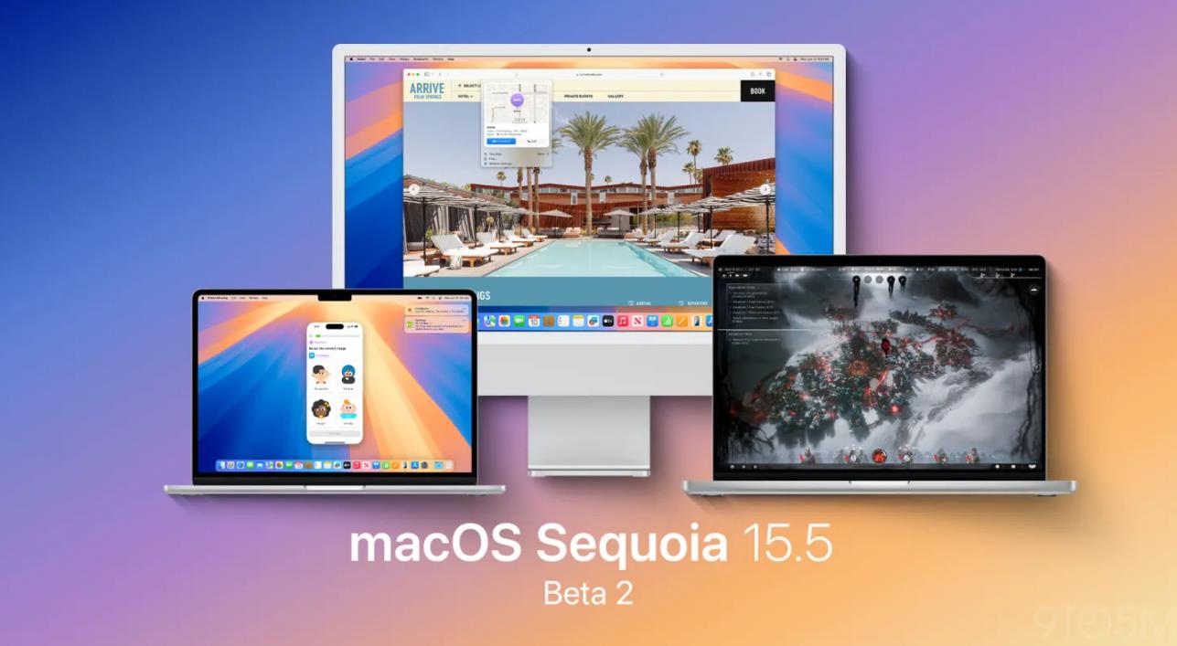 ‌苹果macOS 15.5 Beta 2推送：系统优化为主，WWDC新版本倒计时