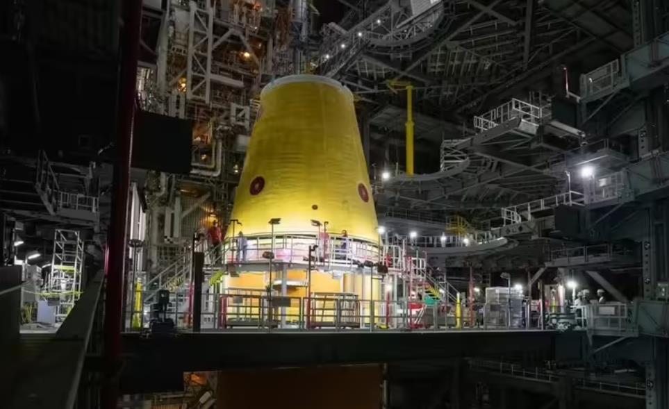 ‌NASA新载人登月火箭：四名宇航员明年将绕月飞行