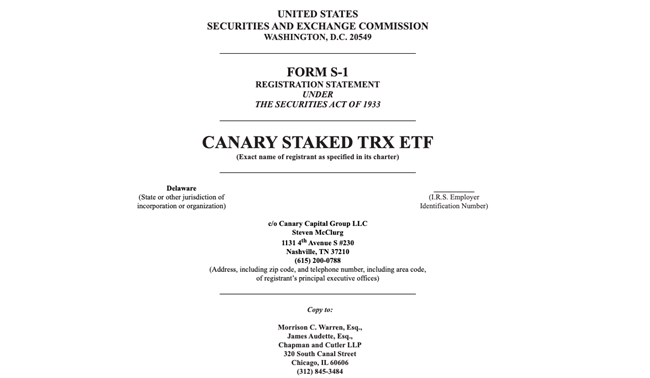 孙宇晨的破局之举：TRX ETF冲击SEC，“三驾马车”重塑Web3新格局