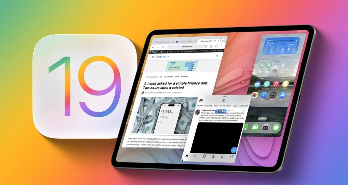 iPadOS 19升级曝光：外接妙控键盘秒现Mac菜单栏