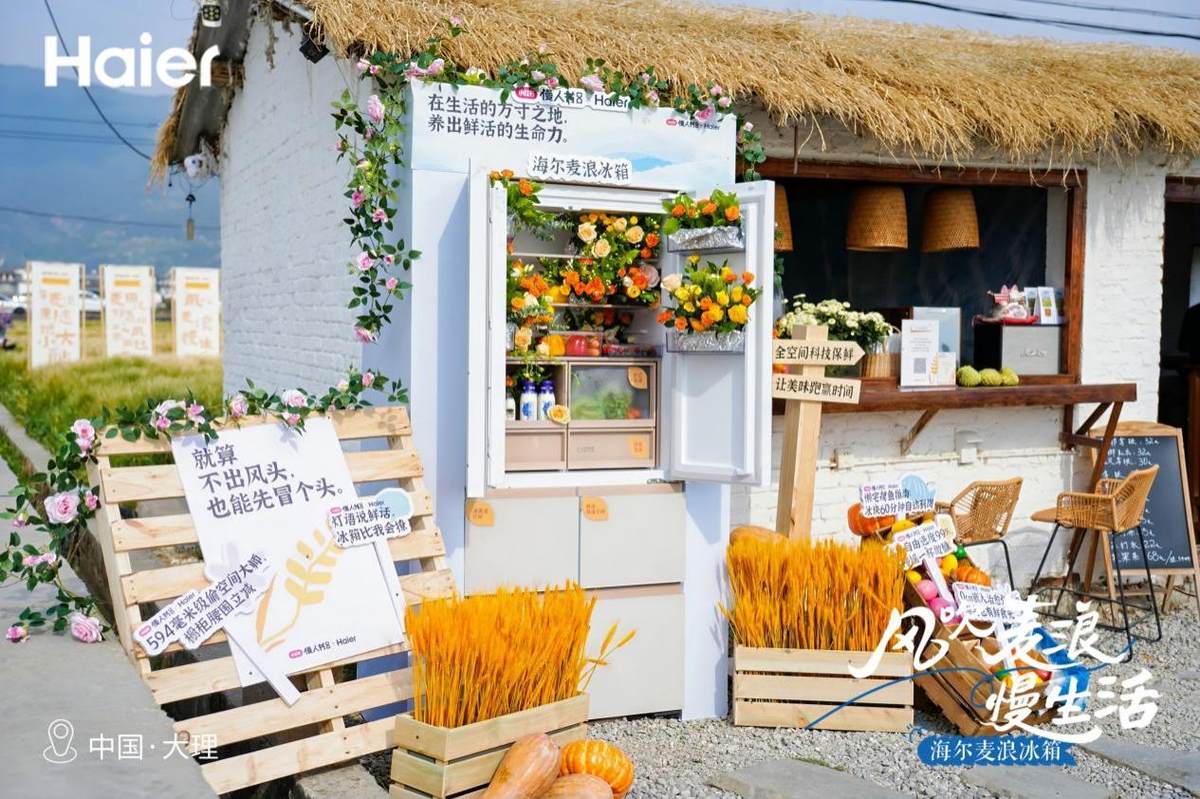 海尔麦浪冰箱携手小红书慢人节：用科技创新治愈生活忙碌