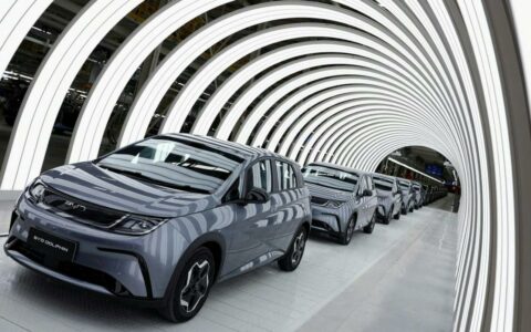 比亚迪汽车登陆全球112个国家和地区
