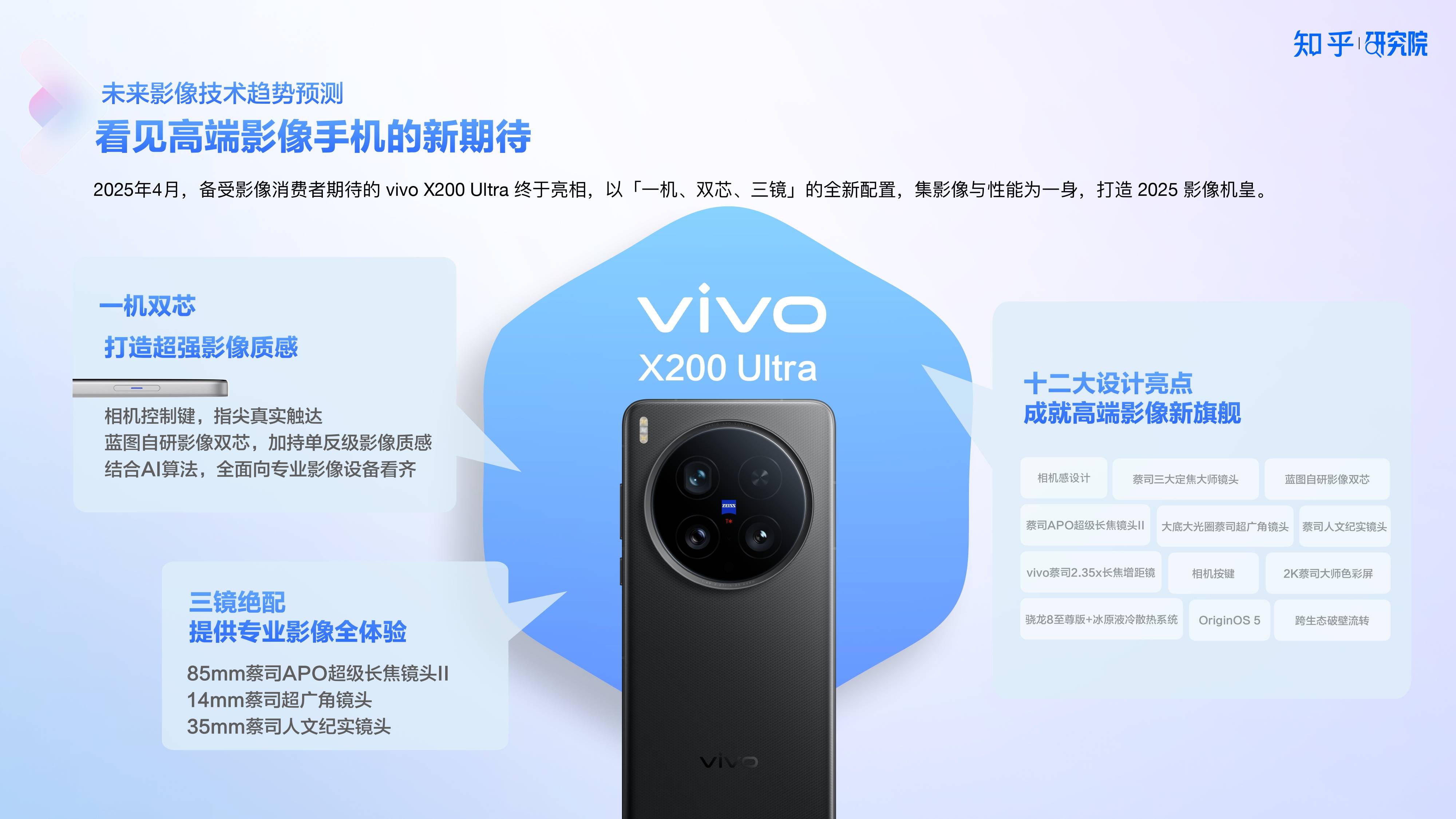 知乎研究院发布「中国高端手机影像趋势与用户洞察」报告，「以人为本」探手机影像技术下半场新赛道 