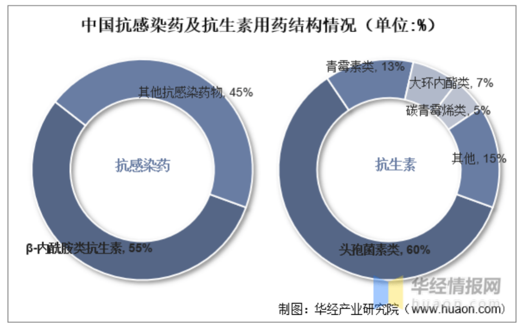 β- 内酰胺类抗菌药物技术解析，我国抗耐药菌市场规模待开发