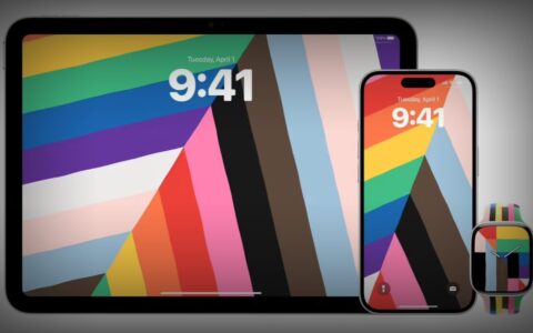 苹果iOS 18.5正式发布：推出全新“彩虹和谐”壁纸