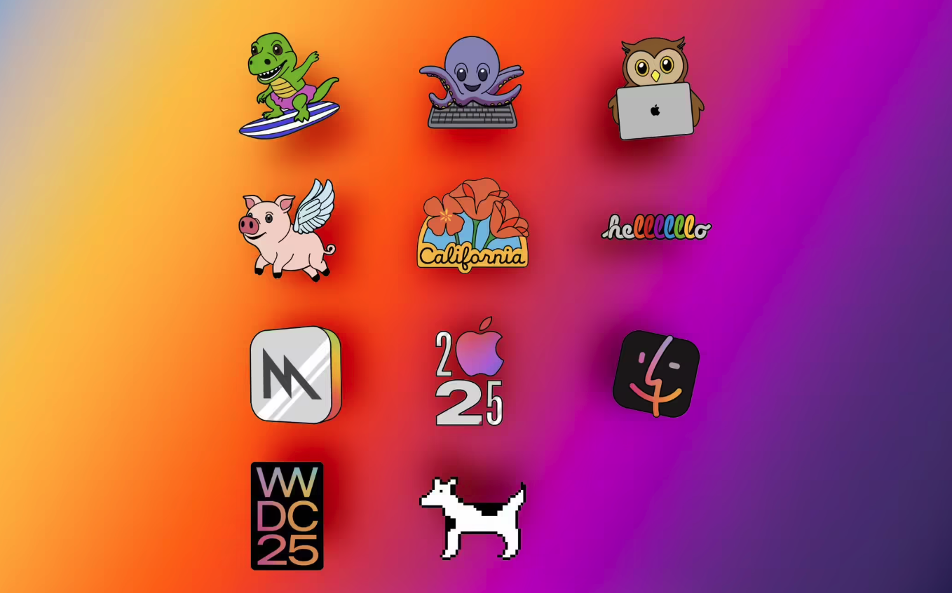 苹果预热 WWDC 2025： 开发者 App 更新上线 新增 Genmoji 趣味贴纸