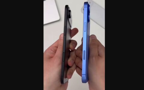 苹果iPhone17Air vs iPhone16Plus：轻薄度实现重大突破