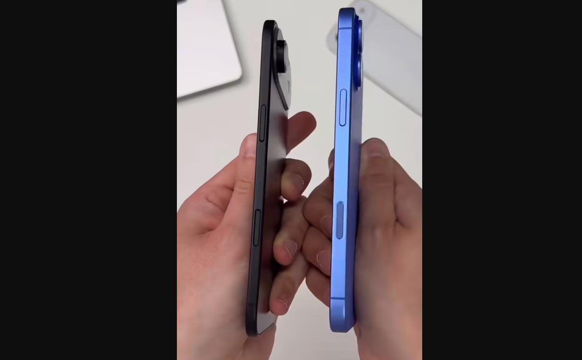 苹果iPhone17Air vs iPhone16Plus：轻薄度实现重大突破