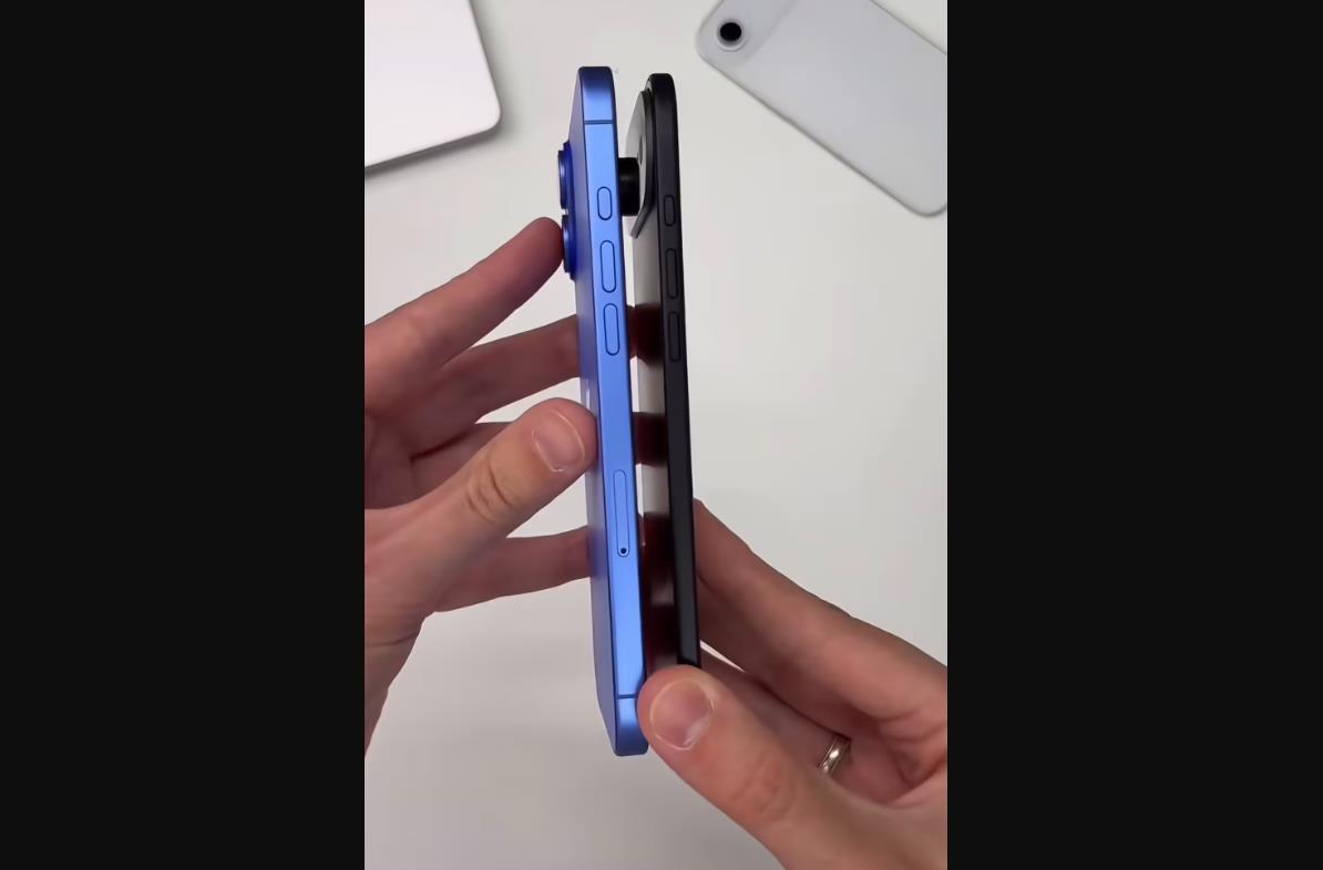 苹果iPhone17Air vs iPhone16Plus：轻薄度实现重大突破