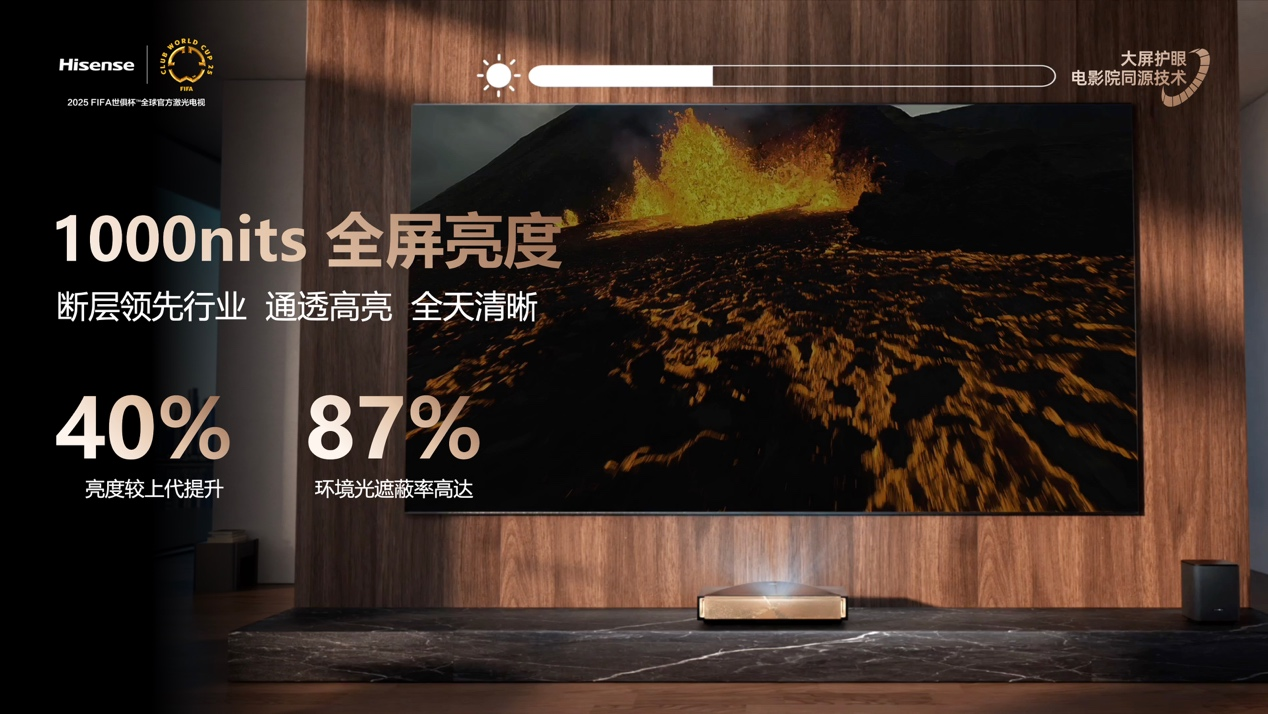 海信激光电视探索X1系列发布  打造全天候影院级画质