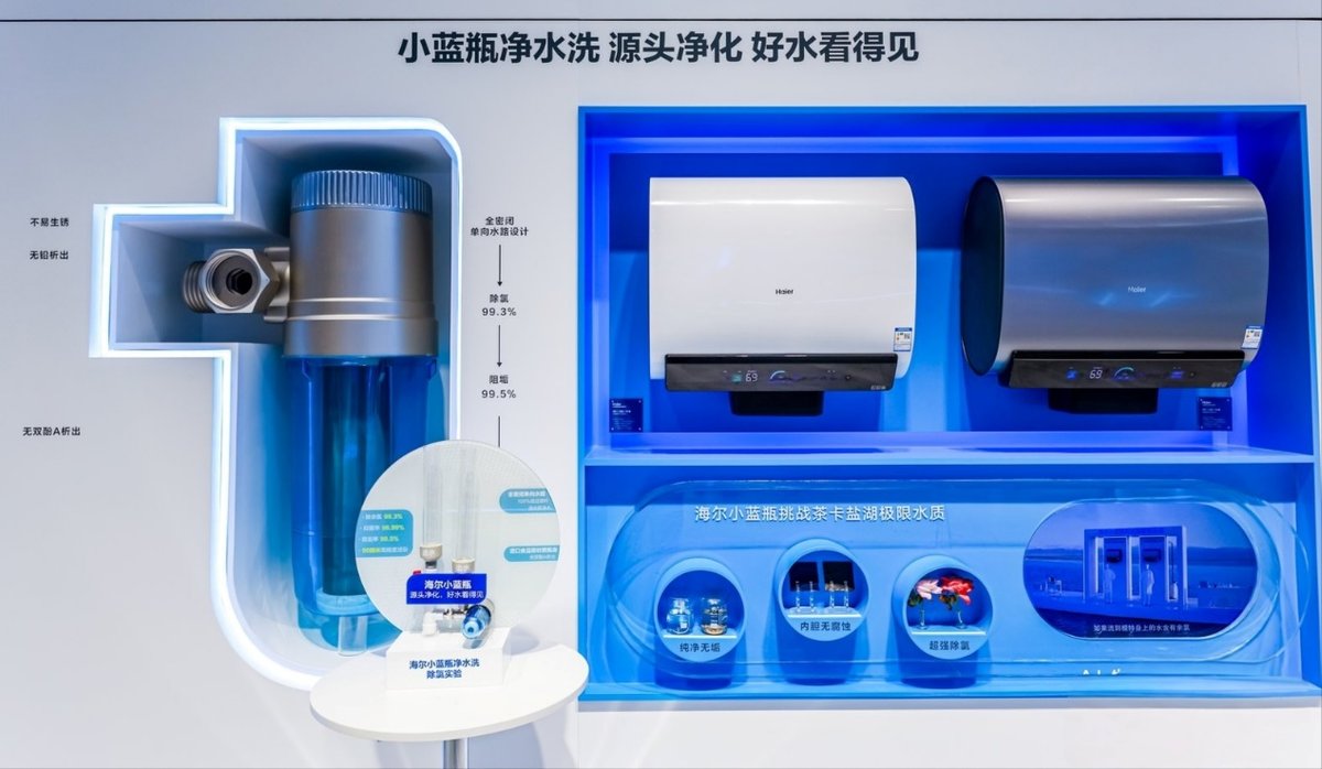 520硬核告白！海尔热水器为您只出干净水