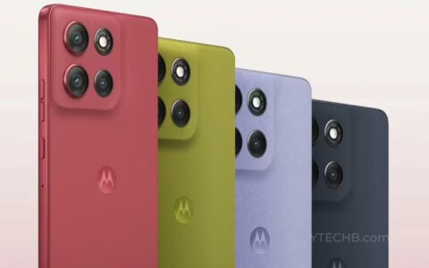 ‌摩托罗拉Moto G86 5G渲染图曝光：提供四款Pantone认证配色