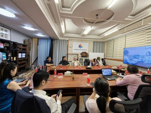 联合国KIP国际学院主席法比亚诺先生一行参访沃民高科,共探中医AI融合创新
