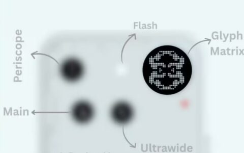 Nothing Phone(3)外观曝光：矩阵灯珠屏+三摄旗舰配置