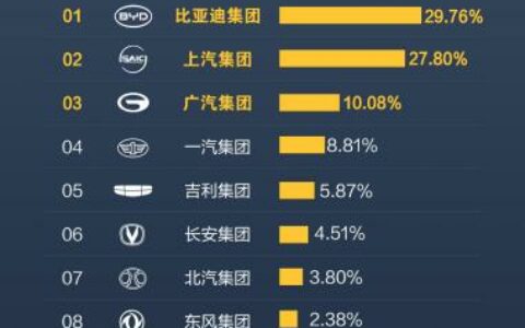 公务员都在开比亚迪，每4辆新能源公务车就有1辆是比亚迪
