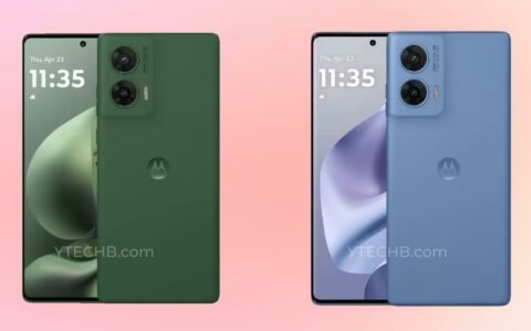 摩托罗拉Moto G96渲染图曝光：支持四款彩通配色