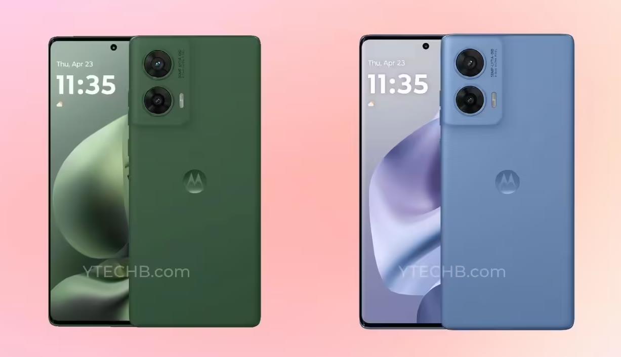 摩托罗拉Moto G96渲染图曝光：支持四款彩通配色