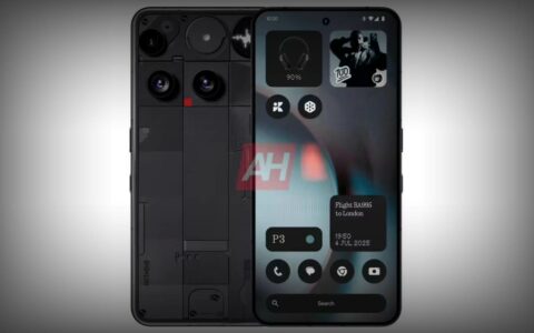 Nothing Phone(3)渲染图曝光：采用不规则后摄+矩阵屏