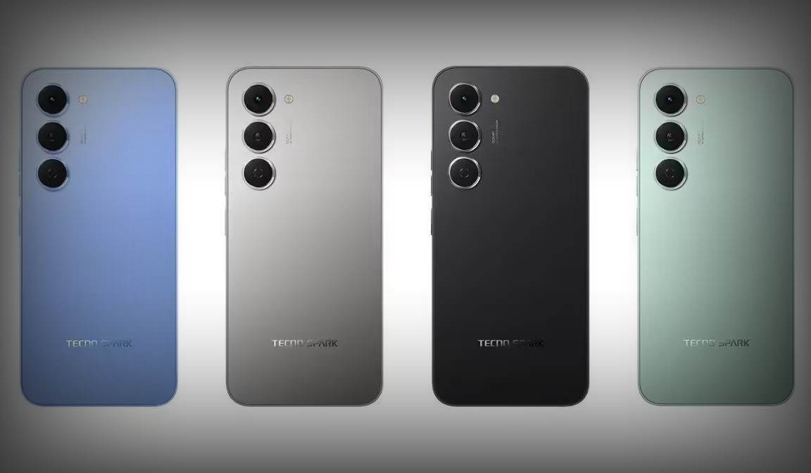 传音Tecno Spark 40 Pro渲染图曝光：提供四种配色选择