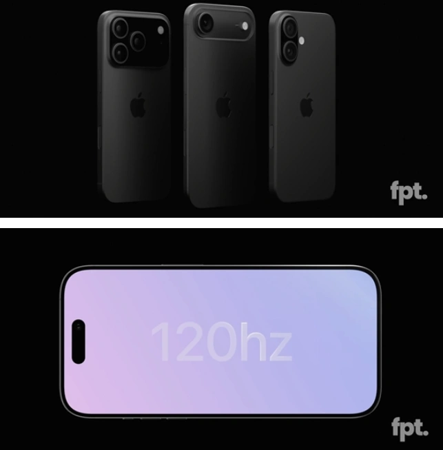 iPhone 17 Air全方位渲染图出炉：6.6英寸高刷屏 5.5mm机身史上最薄