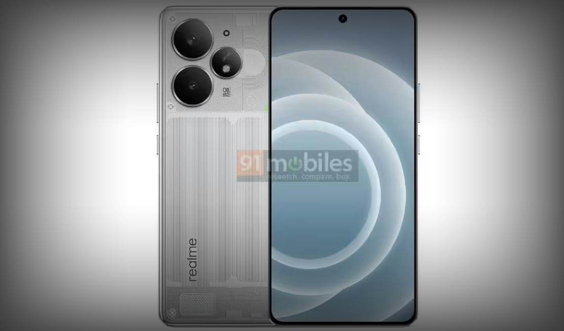 realme 真我15 Pro渲染图曝光：居中打孔+5000万像素主摄