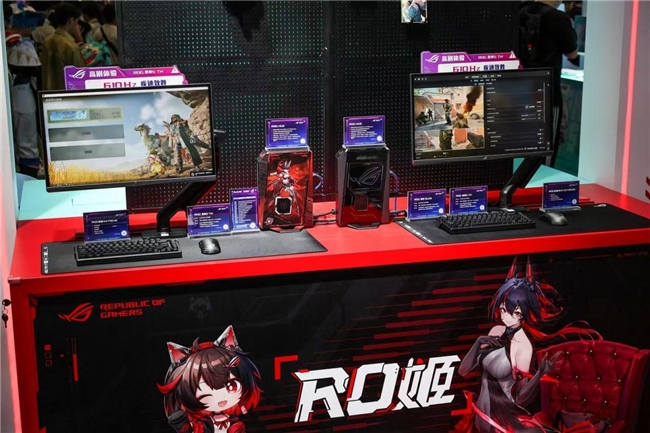 BW2025盛大开幕，ROG电竞显示器全员集合，高能表现惊艳全场！