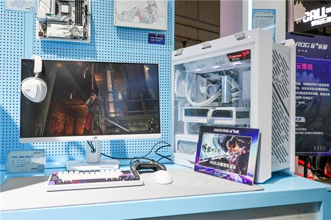 BW2025盛大开幕，ROG电竞显示器全员集合，高能表现惊艳全场！