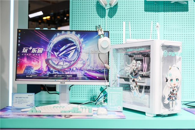 BW2025盛大开幕，ROG电竞显示器全员集合，高能表现惊艳全场！