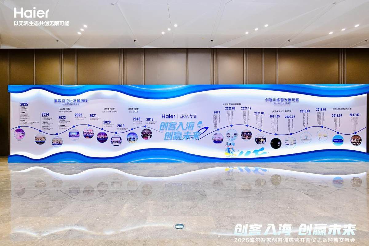 海尔智家举行2025年新入职大学生欢迎仪式