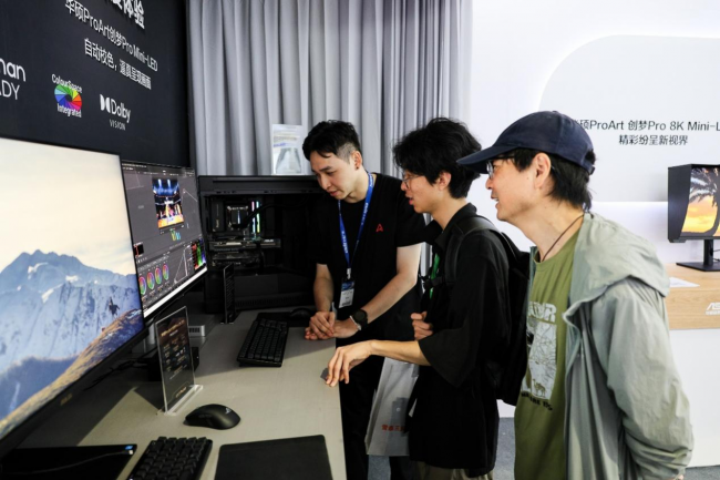 BIRTV2025，全能王牌华硕ProArt创梦Pro OLED专业显示器冠绝全场！