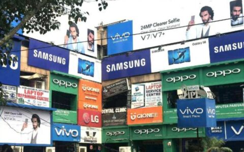 ‌印度智能手机市场Q2复苏：vivo出货量第一，三星称霸高端市场