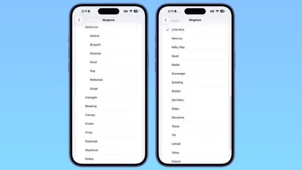 苹果iOS 26 Beta 6发布：新增7款铃声，液态玻璃效果再升级