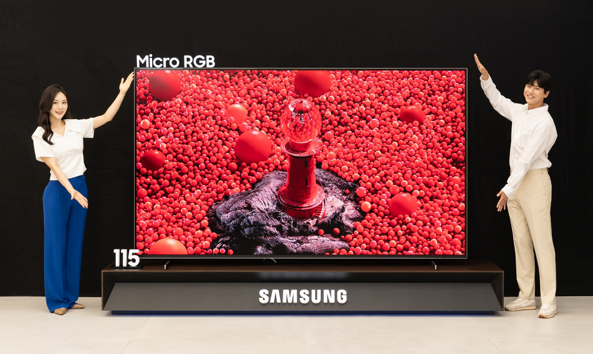 三星全球首发Micro RGB，为高端显示技术树立标杆