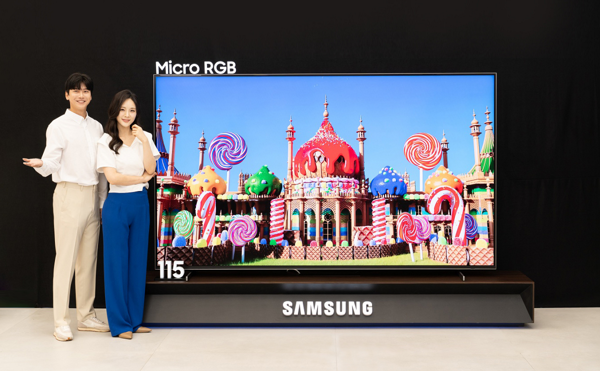 三星全球首发Micro RGB，为高端显示技术树立标杆
