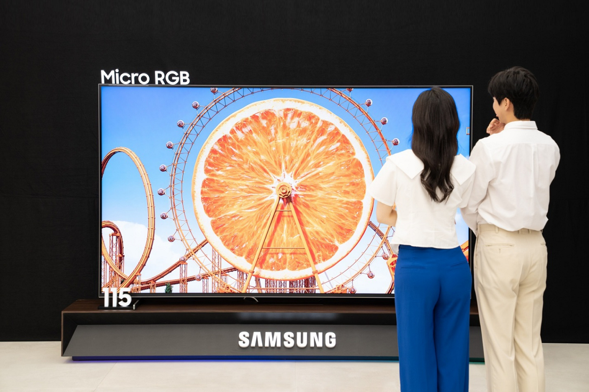 三星全球首发Micro RGB，为高端显示技术树立标杆