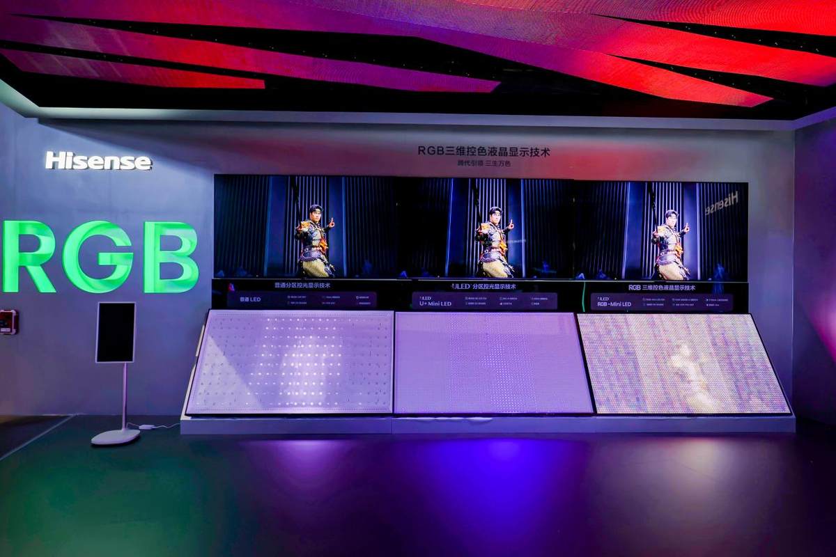 海信视像2025半年报：100吋电视市场持续领跑，稳居全球第一