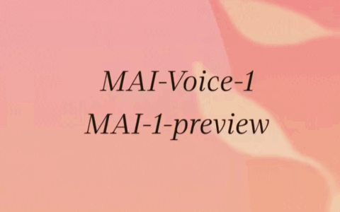 微软推出其首款自研 AI 模型：MAI-Voice-1 秒级生成音频