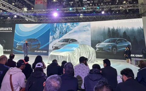 ‌比亚迪在印度交付第10000辆电动车 多款车型加速市场布局