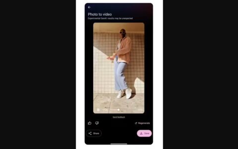 ‌谷歌Veo 3模型登陆Google Photos 静态照片秒变4秒视频