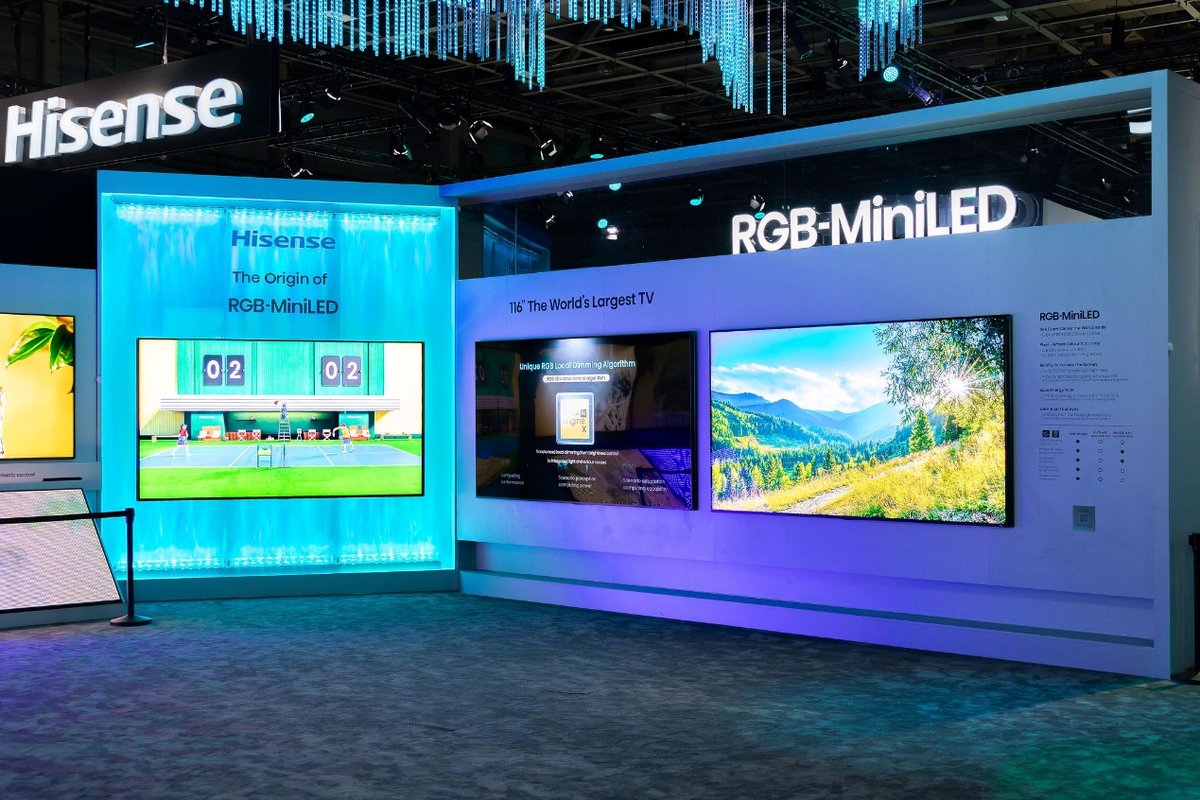 IFA大看点！OLED失宠？海信RGB-Mini LED新品U7S Pro全球首秀，9月底上市