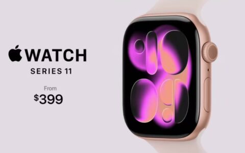 ‌苹果Apple Watch Series 11发布：5G蜂窝+健康监测，2999元起