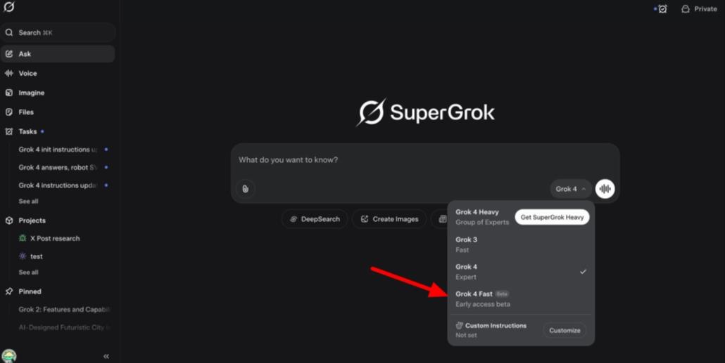 ‌xAI推出Grok4Fast模型 响应速度提升10倍