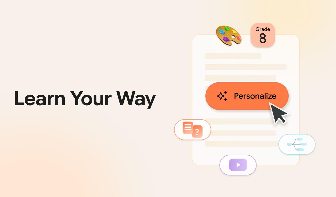 谷歌推出AI教育新工具"Learn Your Way"：个性化学习体验获师生好评