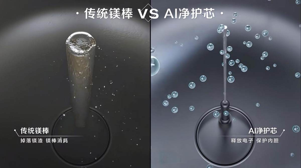 回家即享净肤洗！海尔热水器首创无镁棒内胆免清洗