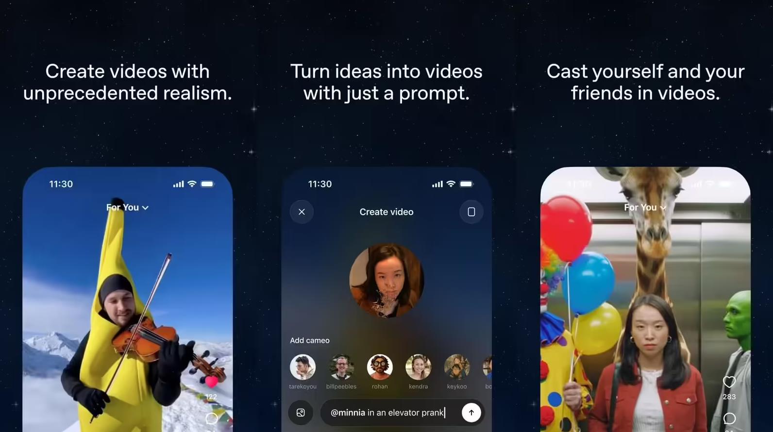 ‌OpenAI Sora应用5天破百万下载 增速超越ChatGPT