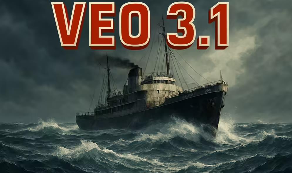 谷歌Veo 3.1文生视频模型曝光：8秒720P带音轨，性能全面升级