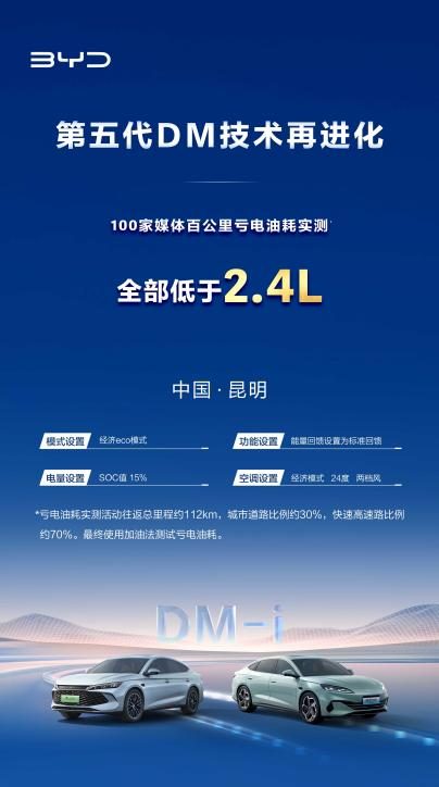 比亚迪第五代DM技术再进化正式开启OTA推送，让用户每次加油再省50元