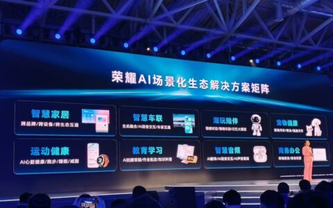 荣耀发布AI Connect平台及八大生态解决方案 全面布局AI终端生态