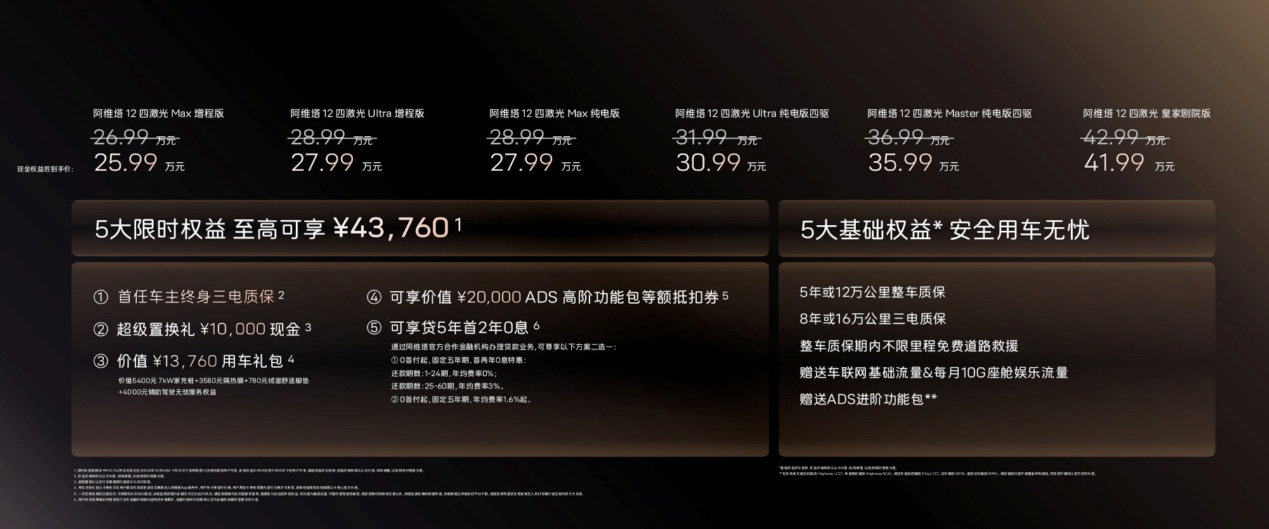 阿维塔12四激光版登场：当“智美新豪华”驶入下一程